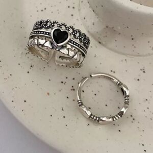 #41 SET New 925 Sterling Silver Vintage Romantic Rings